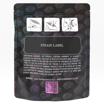 Custom Direct Print 3,5g - 7g Mylar Bags