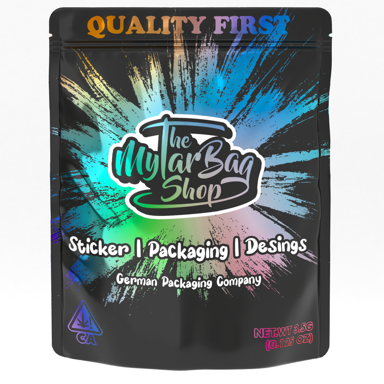 Custom Direct Print 3,5g - 7g Mylar Bags