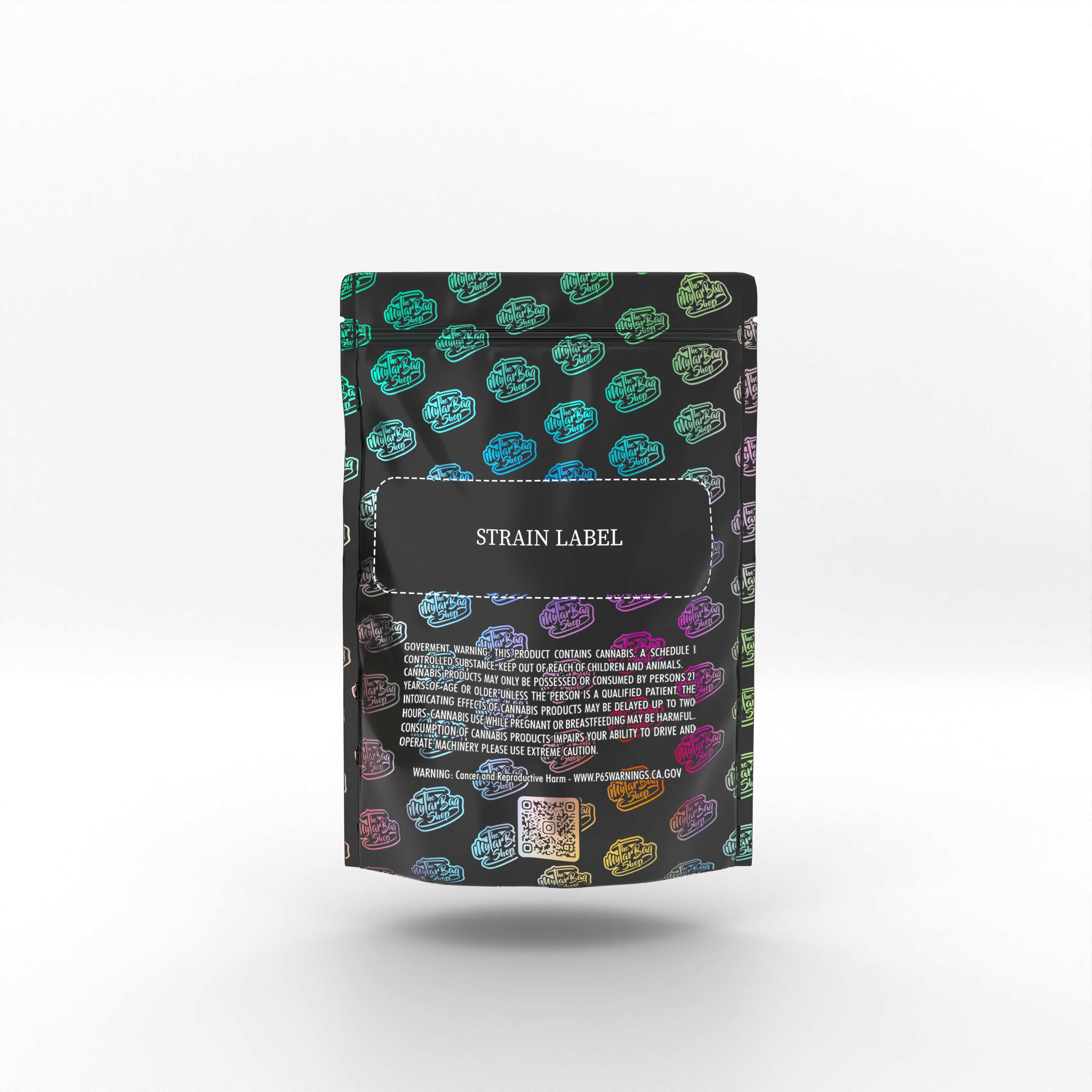 Custom Direct Printed 1OZ & 1LB Mylar Bags